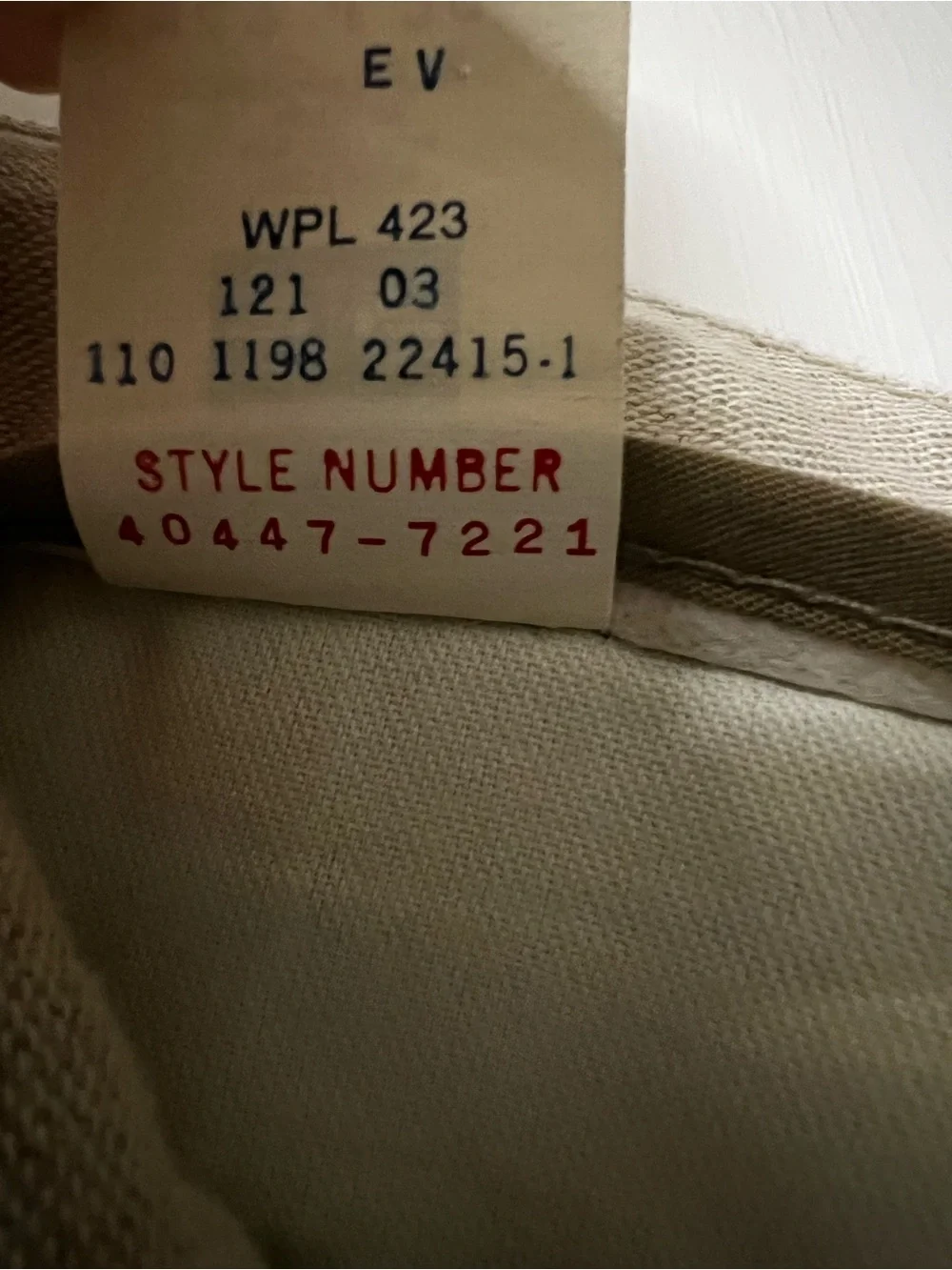 Vintage Dockers Men's Beige Linen Blend Pleated Pants 42x30
